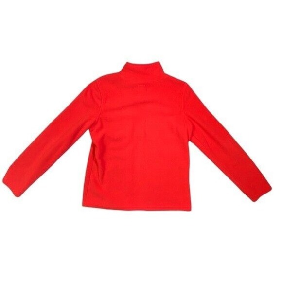 Old Navy Active Coral Quarter Zip Pullover Girls Size 14/16 Polyester Fleece XL - Picture 4 of 7